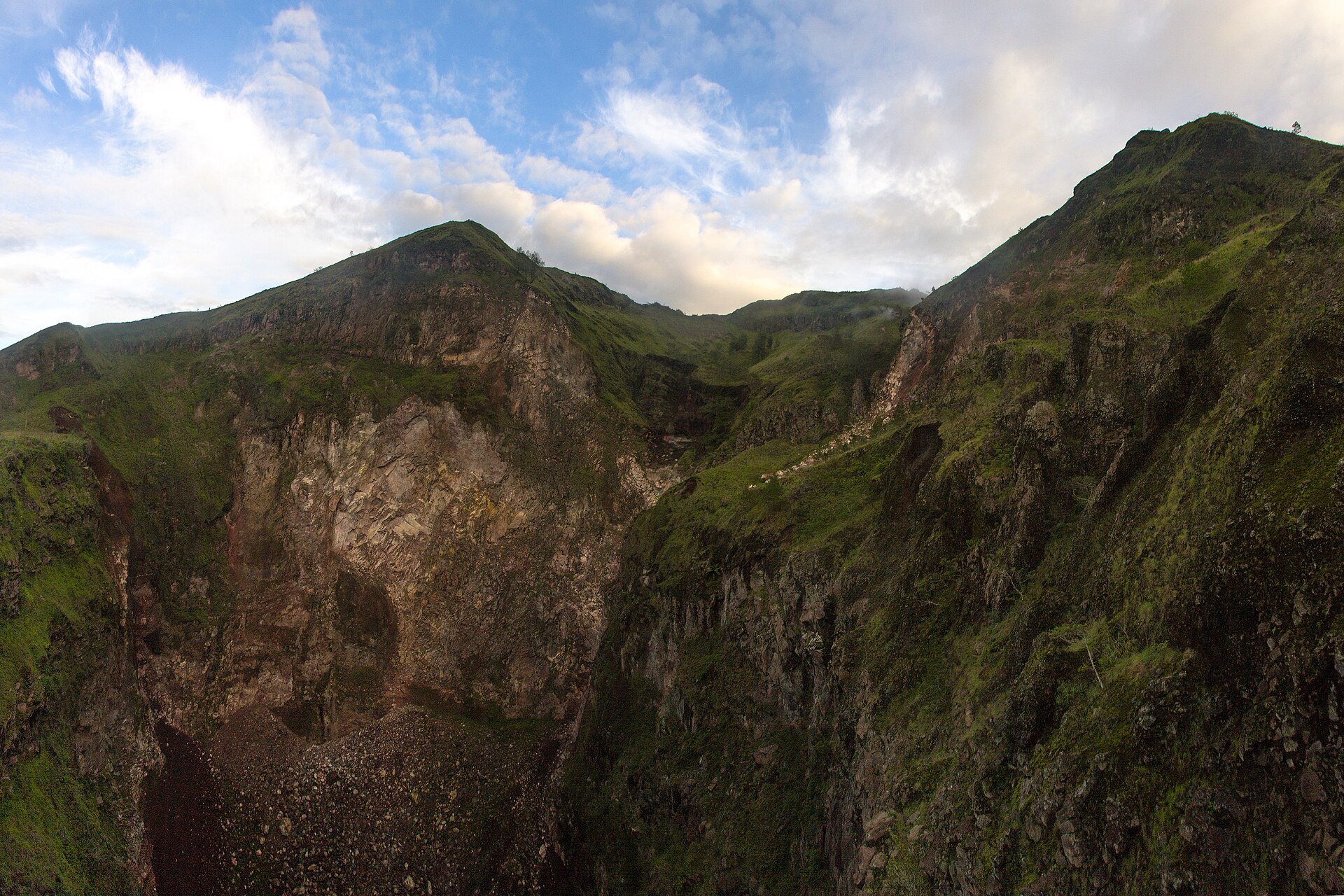 Kalderan runt Mount Batur i Kintamani
